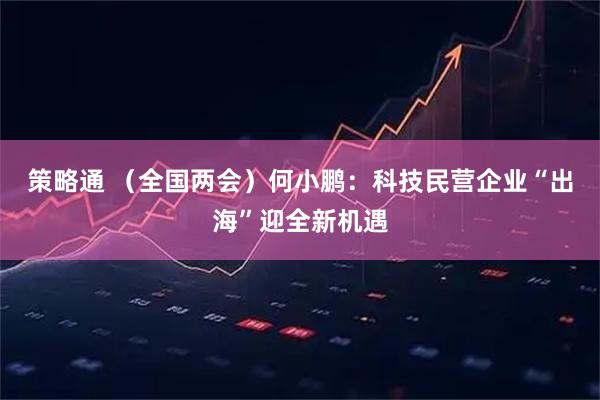 策略通 （全国两会）何小鹏：科技民营企业“出海”迎全新机遇