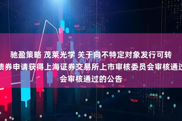 驰盈策略 茂莱光学 关于向不特定对象发行可转换公司债券申请获得上海证券交易所上市审核委员会审核通过的公告