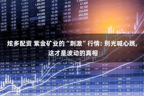 炫多配资 紫金矿业的“刺激”行情: 别光喊心跳, 这才是波动的真相