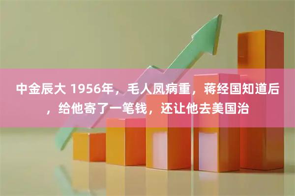 中金辰大 1956年，毛人凤病重，蒋经国知道后，给他寄了一笔钱，还让他去美国治