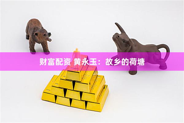 财富配资 黄永玉：故乡的荷塘